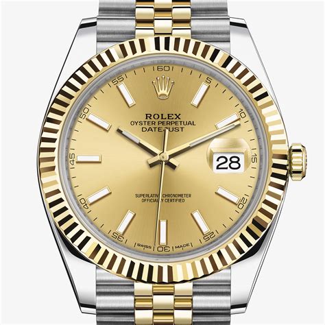 rolex oyster perpetual datejust 41 acciaio e oro prezzo|rolex oyster perpetual datejust preis.